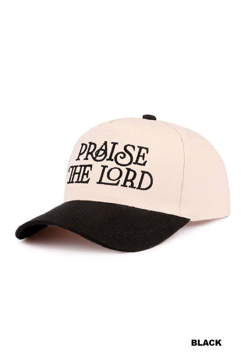 Praise The Lord Christian Hat for Women – Floral Pink