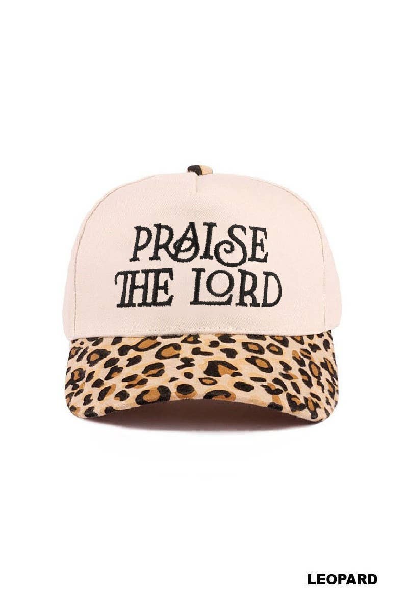 Praise The Lord Two Tone Cotton Hat Dark Forest/Pink
