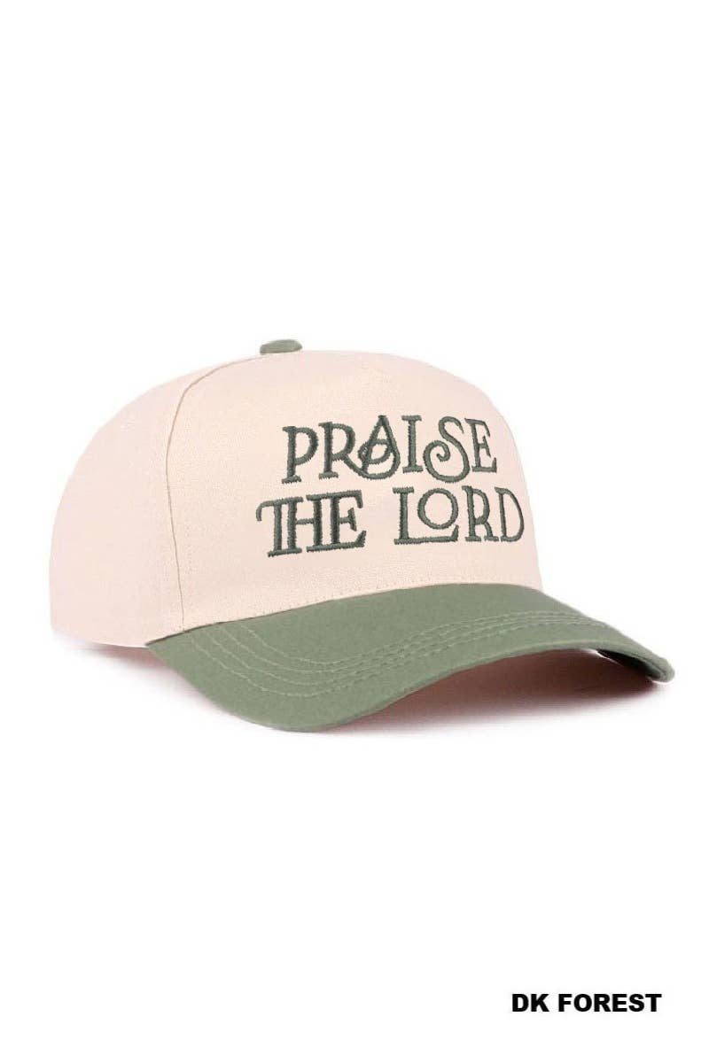 Praise The Lord Christian Hat for Women – Floral Pink