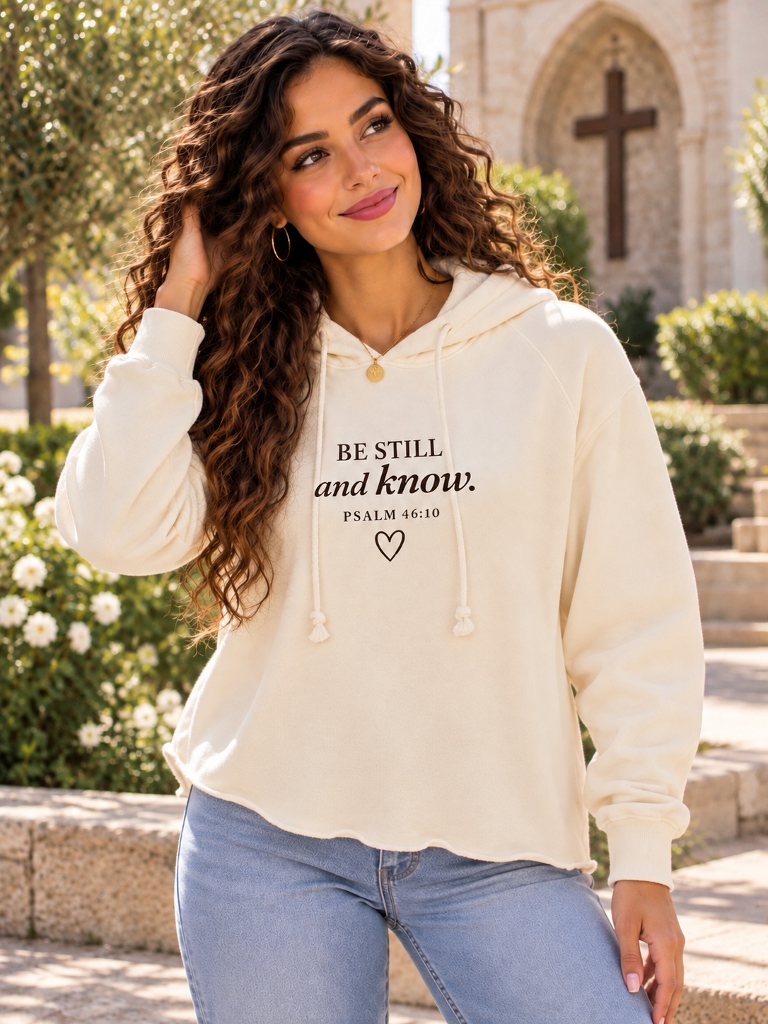 Be Still & Know Christian Hoodie – Psalm 46:10