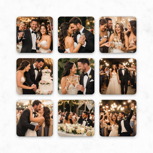 Personalized Custom Photo Magnets  – 2x2 Memory Keepsakes