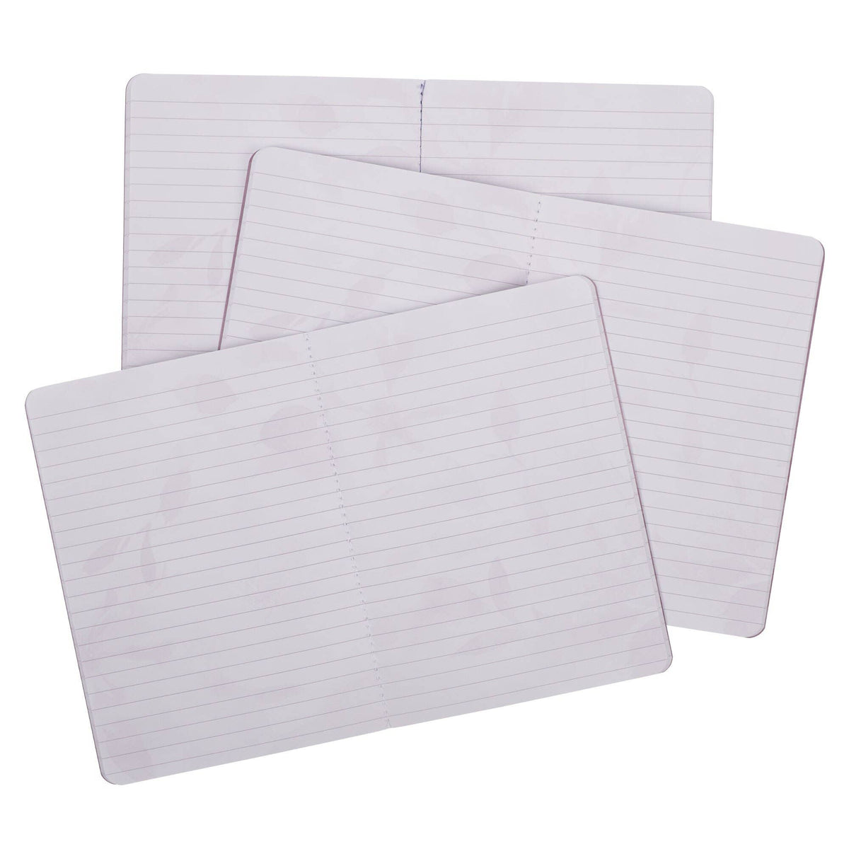 Inside lined pages of Proverbs 31 Christian notebook set